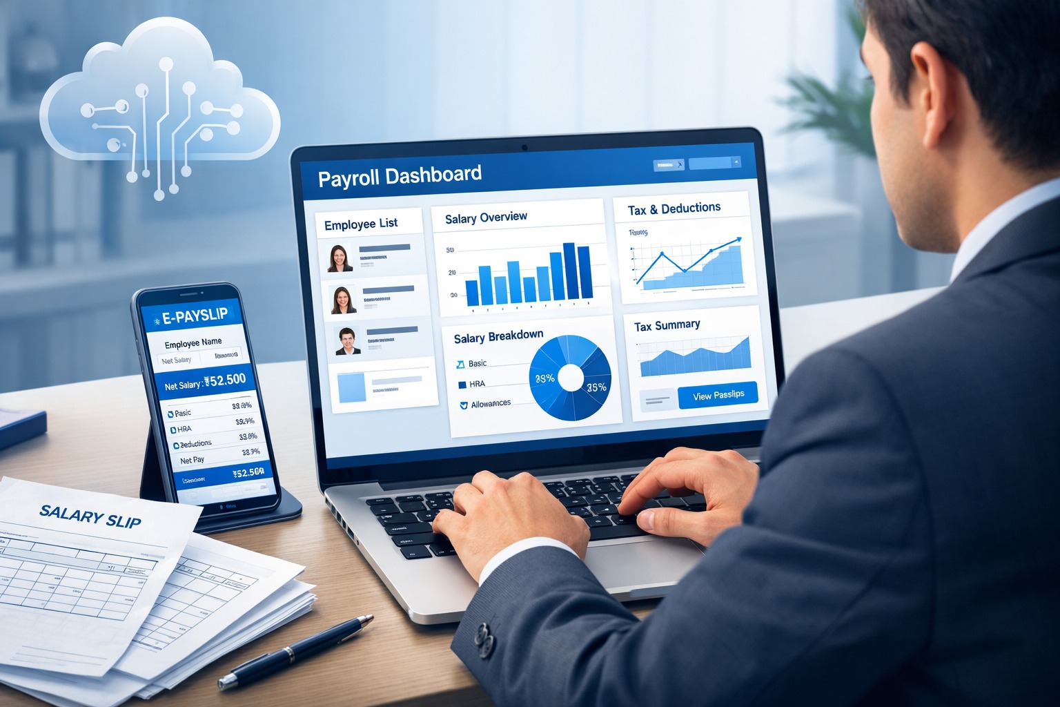 How Cloud Payroll Automation Simplifies Employee Salary Management
